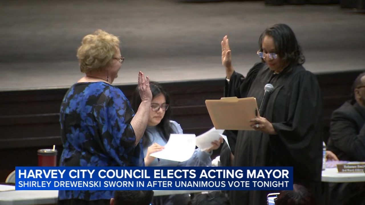 Acting Harvey mayor elected nearly 1 month after Clark's death