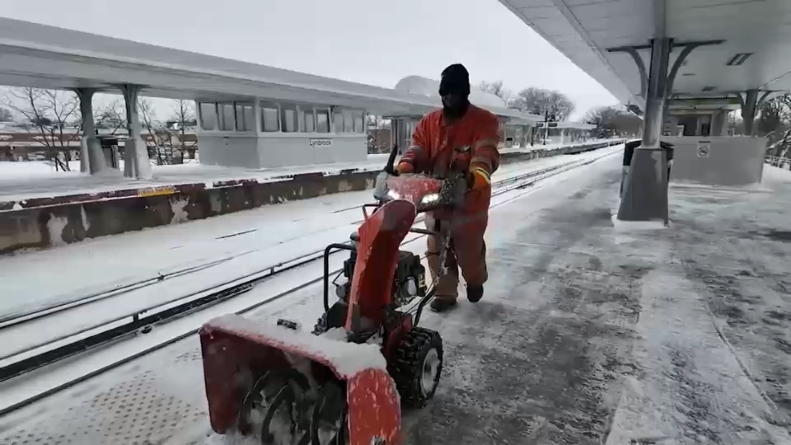 LIRR gets back on track with partial service after blizzard hits Long Island