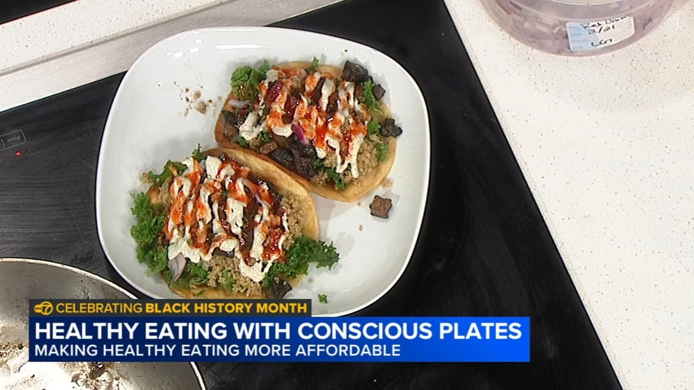 Healthy eating with conscious plates