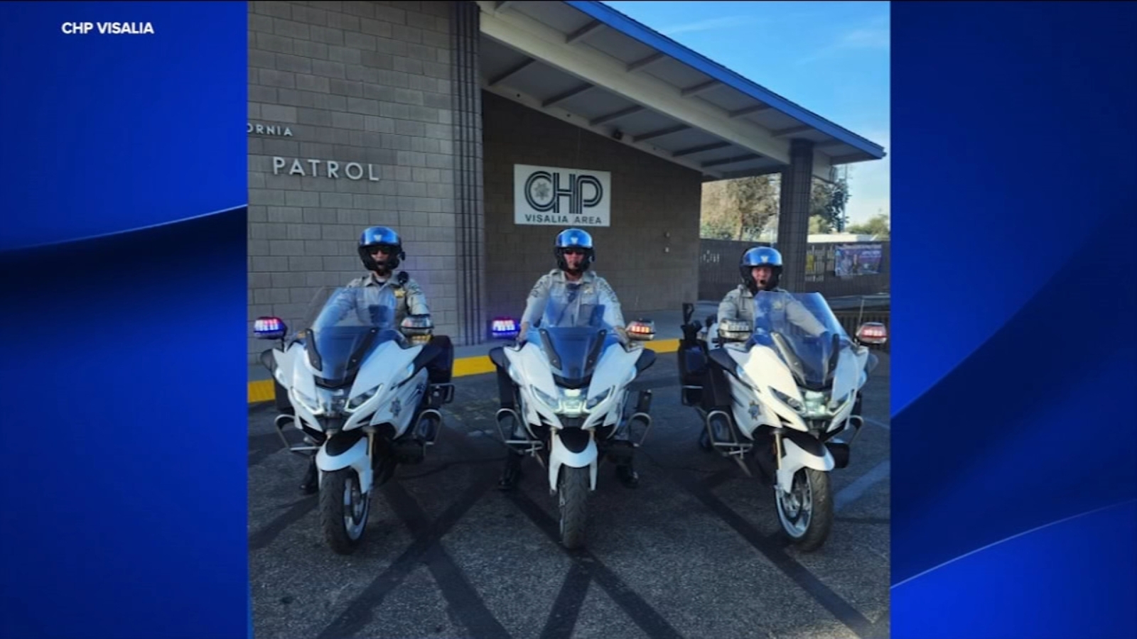 Visalia CHP gets first round of officers on motorcycles