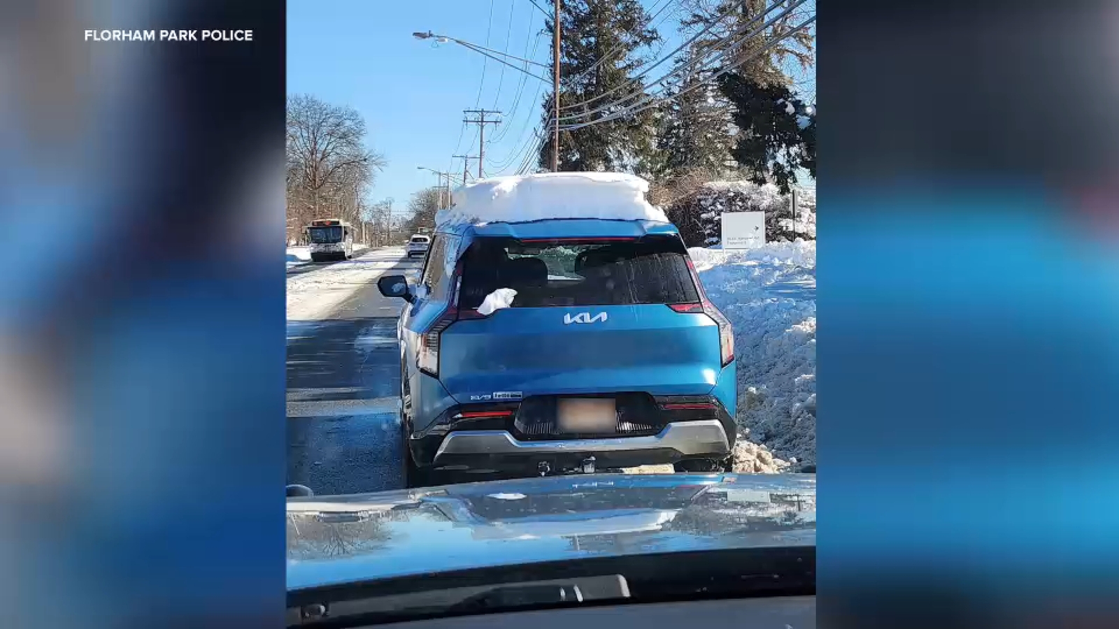 New Jersey police issue fines to at least 6 drivers who haven't cleaned snow off their car