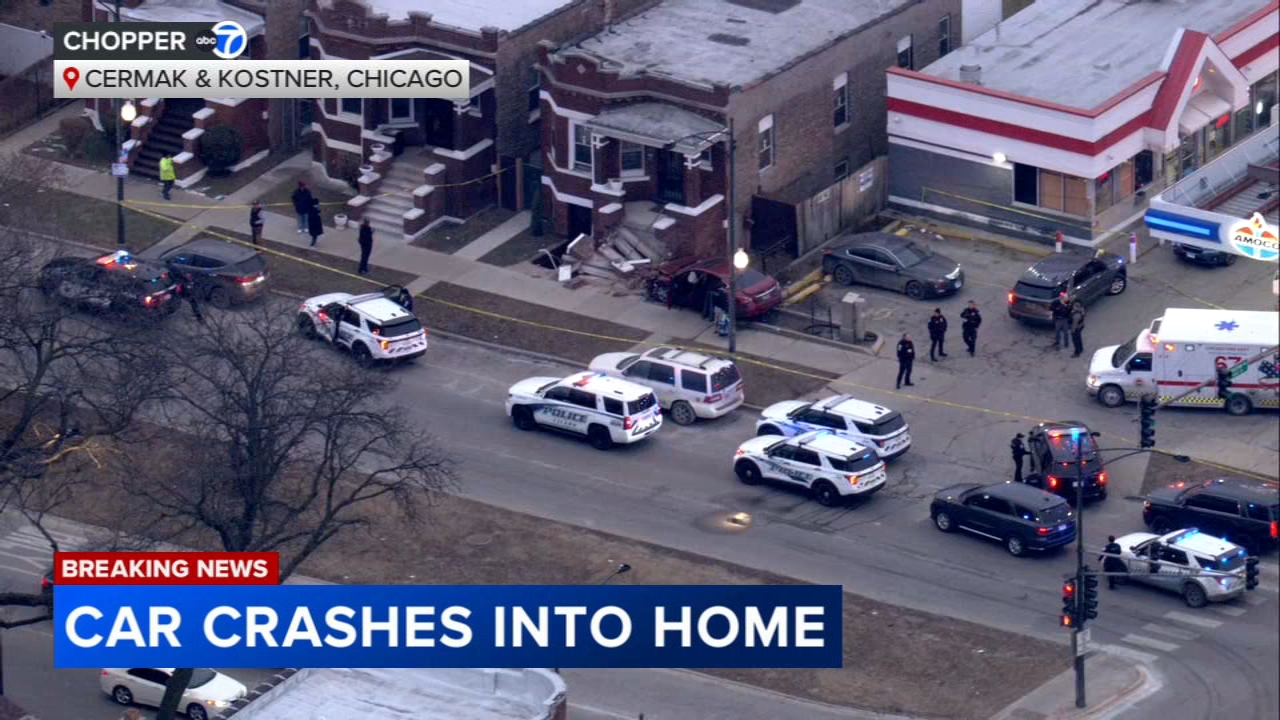 Car crashes into West Side home