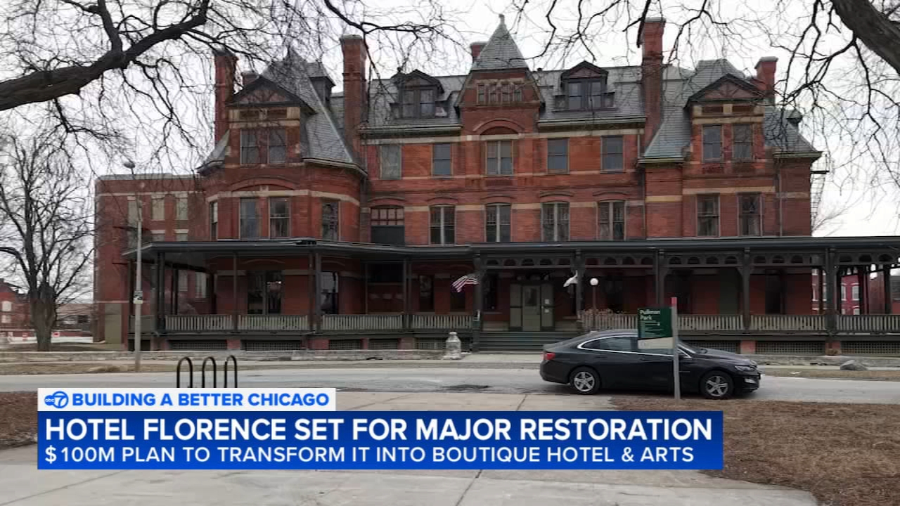 abc7chicago.com - Karen Jordan - Hotel Florence Chicago news: Old Pullman, Chicago building to become boutique hotel, dining destination, performing arts hub