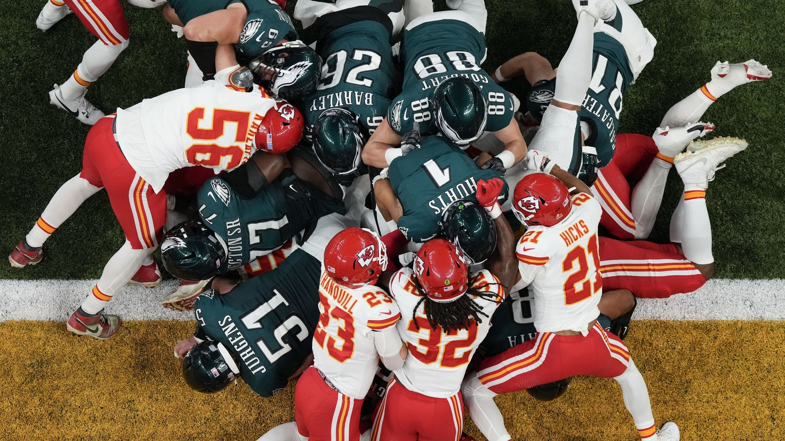 NFL receives no tush push ban proposal this year after effort last year to ban it failed