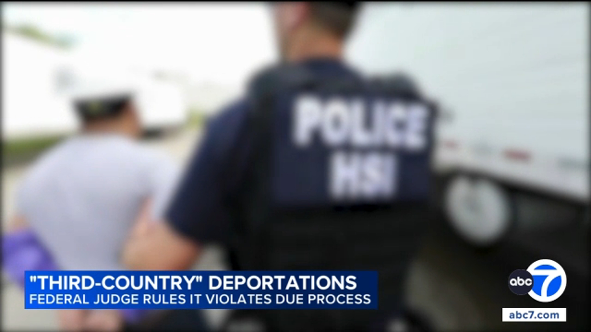 Trump administration's 'third country' deportation policy is unlawful, judge rules