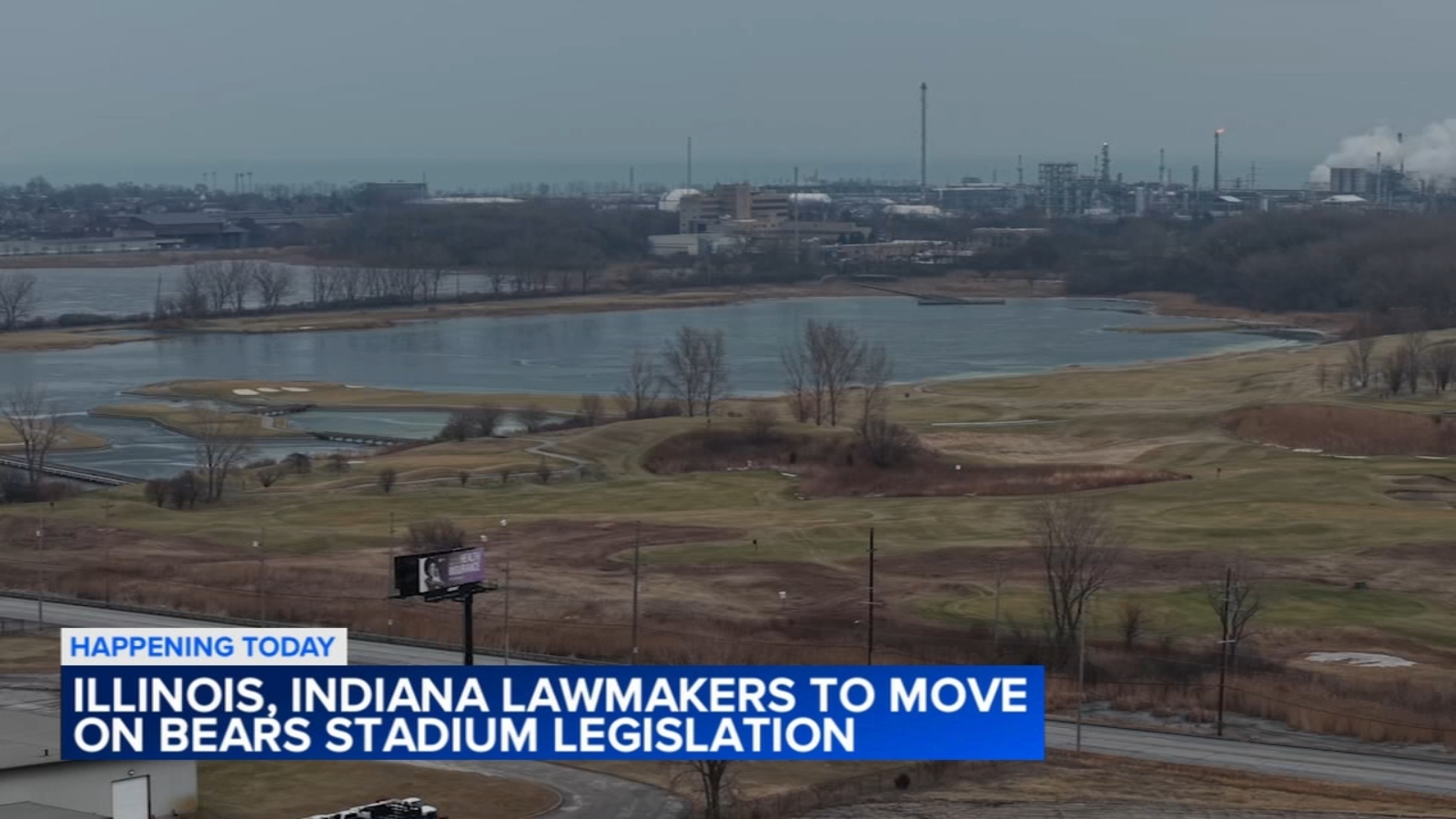 Illinois, Indiana lawmakers taking up Chicago Bears stadium bills Thursday
