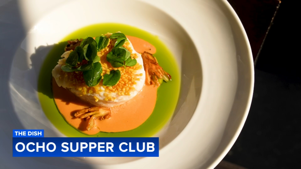 The Dish: Brown butter poached cod from Ocho Supper Club at the