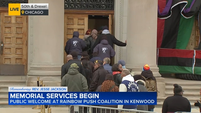 Dignitaries pay respects to Rev. Jackson - ABC7 Chicago