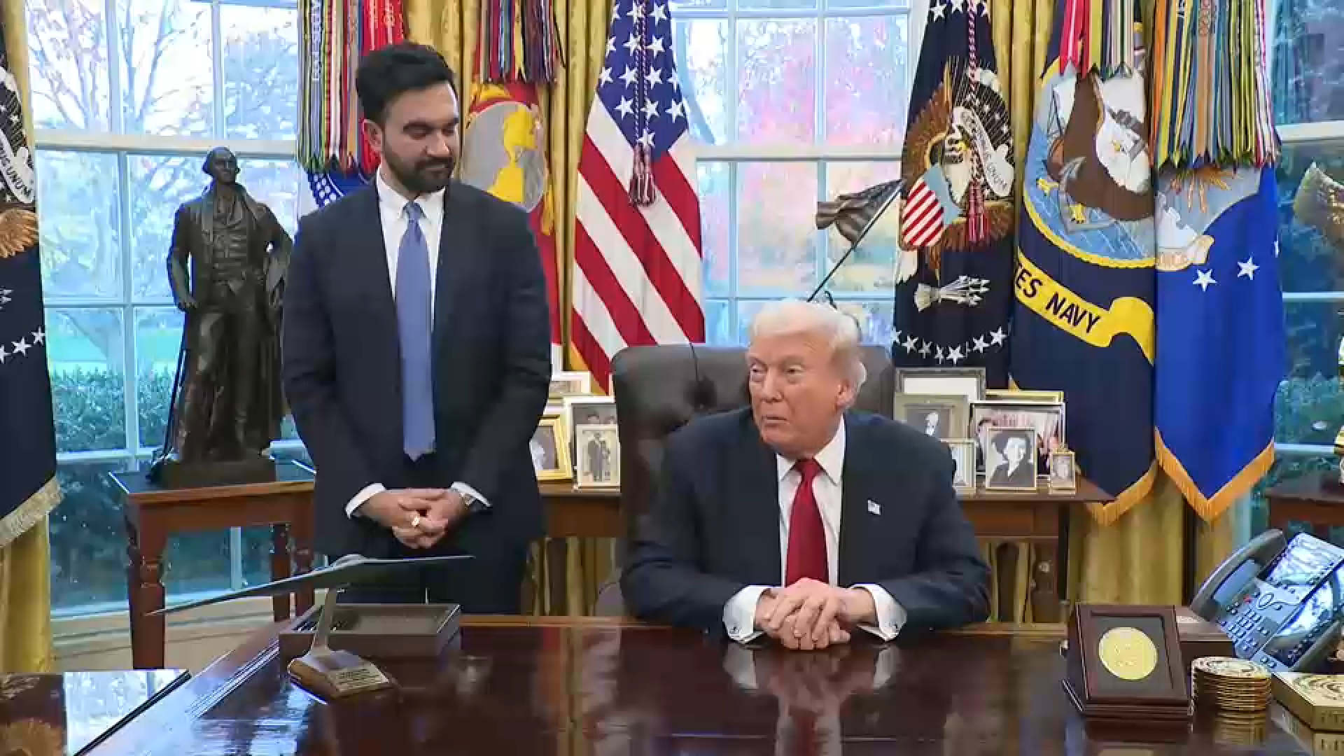 Mayor Mamdani, President Trump have meeting at White House