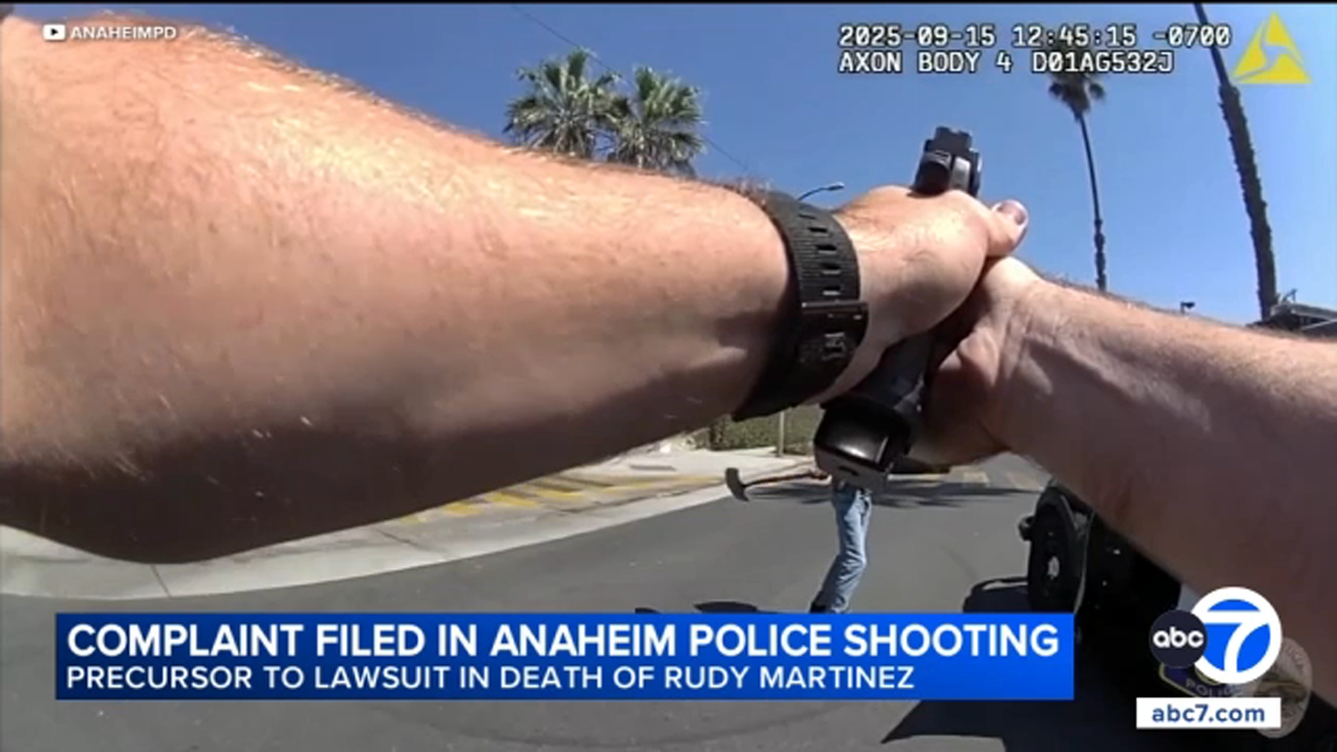 Family of man shot, killed by Anaheim police files claim