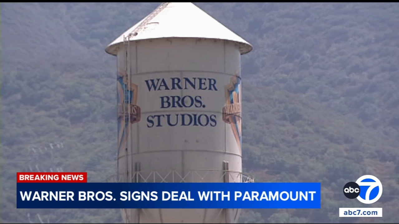 Warner Bros. agrees to be acquired by Paramount, reports say