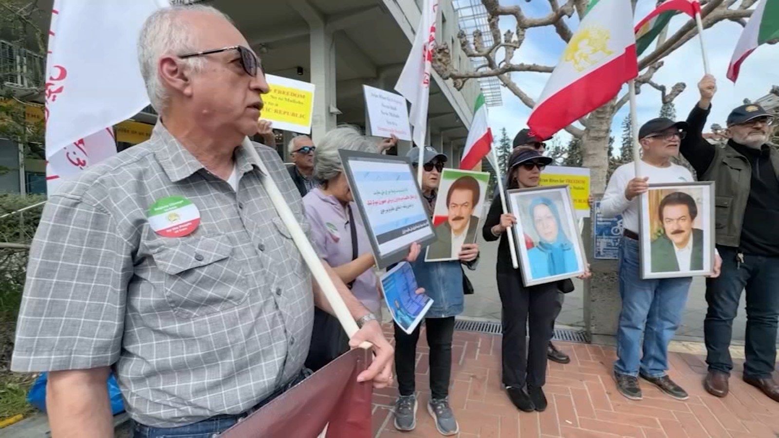 Bay Area Iranian community rallies in response to US-Israel joint strikes