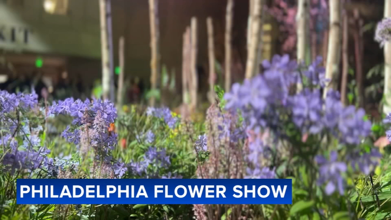 Thousands attend first day of Philadelphia Flower Show