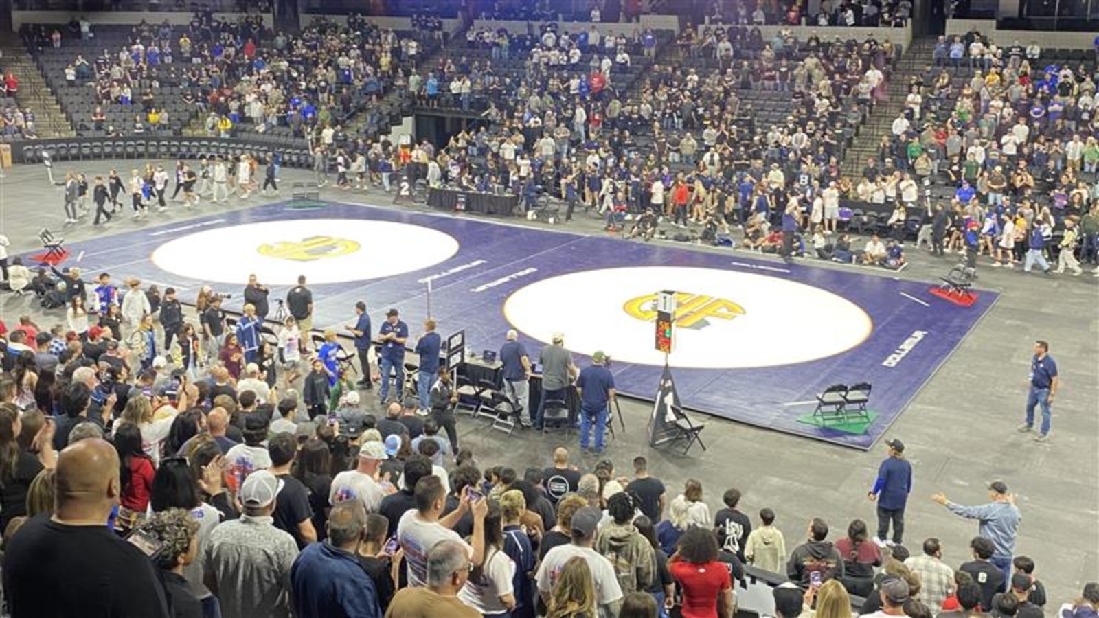 Buchanan Boys, girls wrestling win state; first time both teams win title in same year