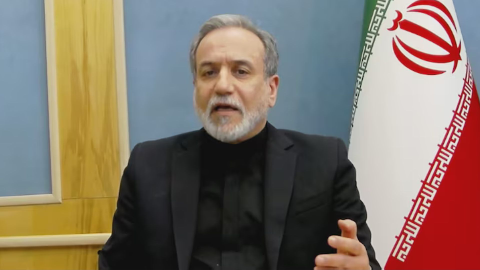 Iranian Foreign Minister Abbas Araghchi appears on ABC News' "This Week" on March 1, 2026.