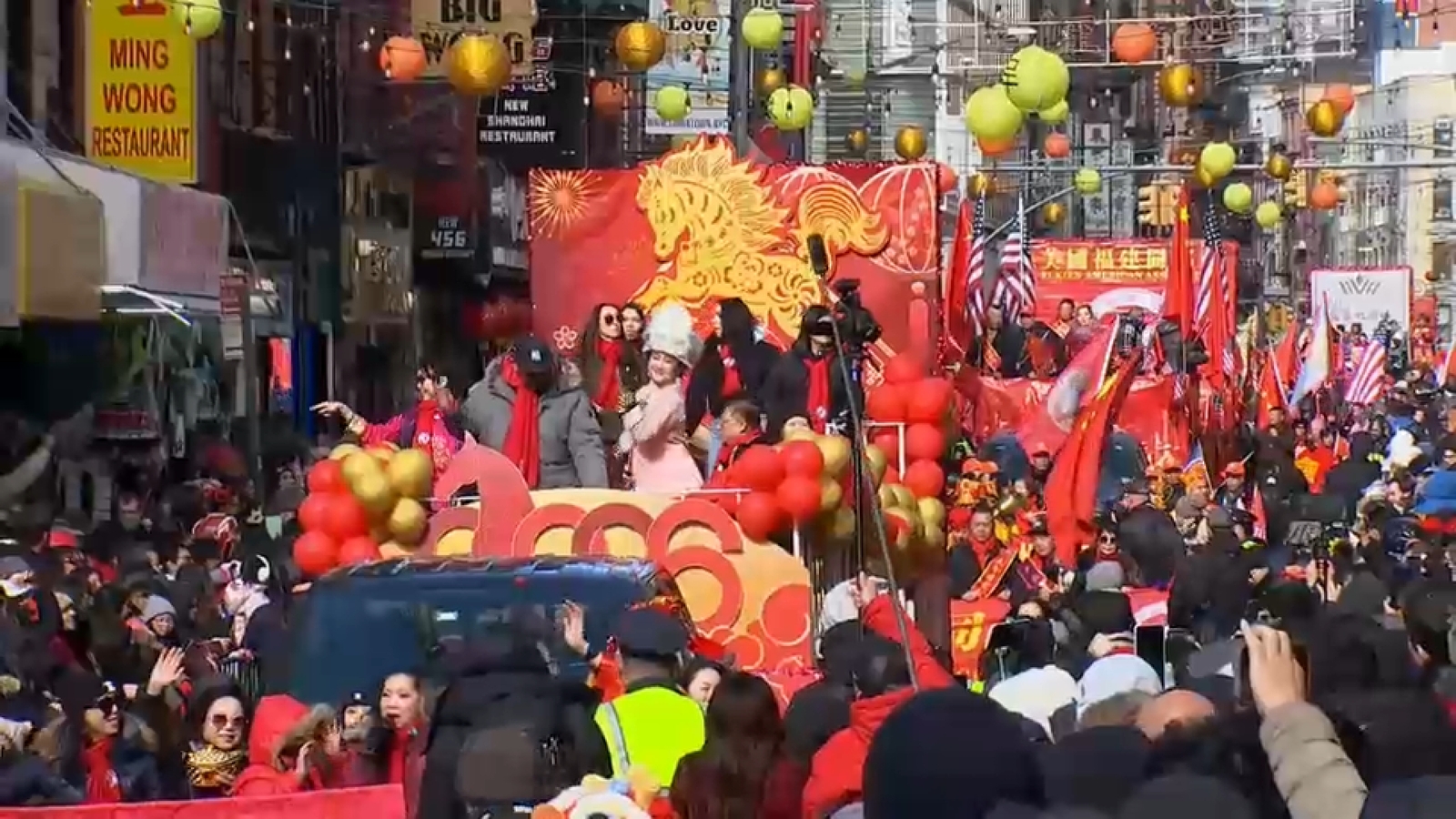 NYC Lunar New Year 2026 Parade in Chinatown Year of the Fire Horse ...