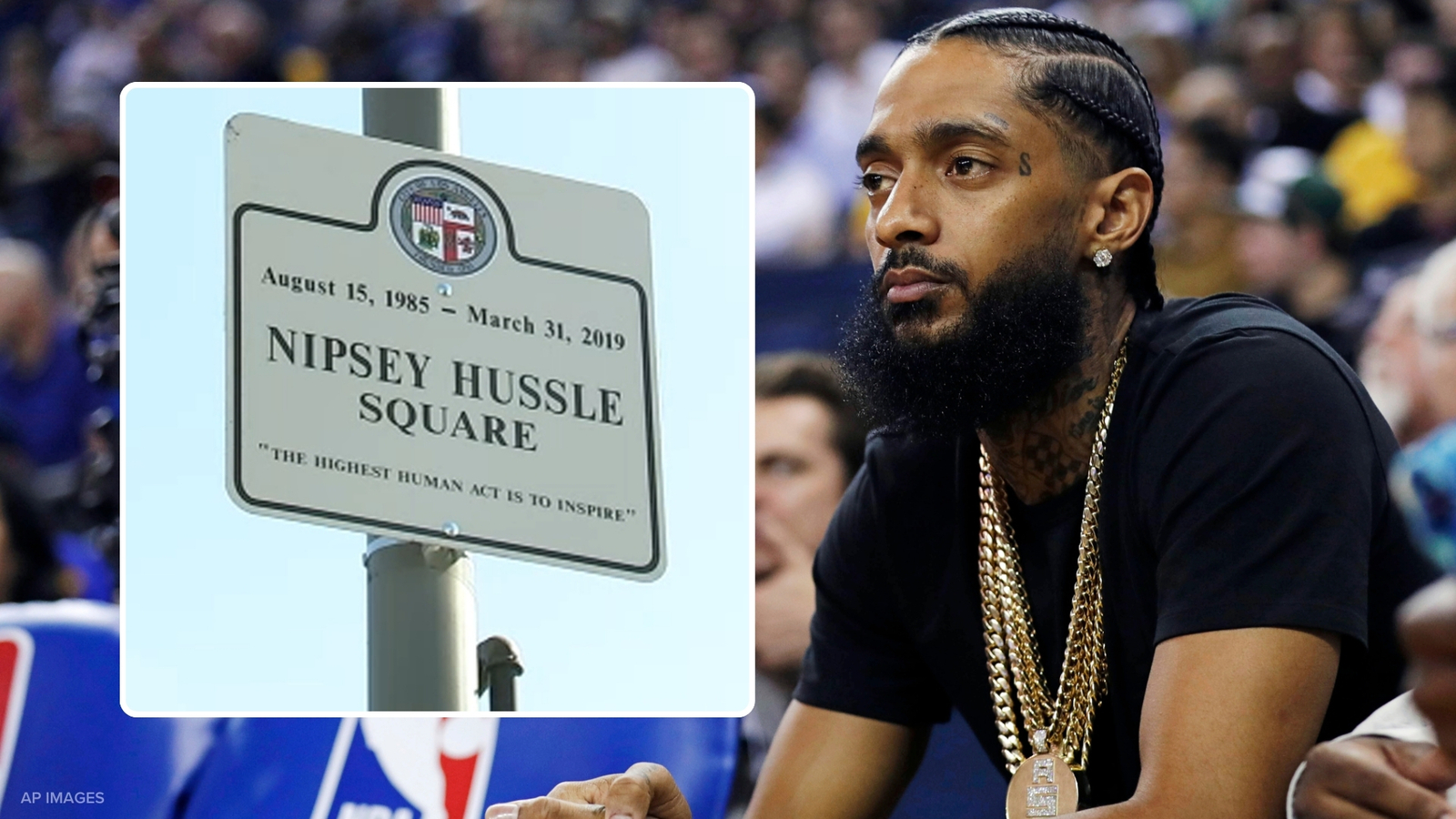 Slauson and Crenshaw intersection in Los Angeles officially named ‘Nipsey Hussle Square’ Slauson and Crenshaw intersection in Los Angeles officially named ‘Nipsey Hussle Square’