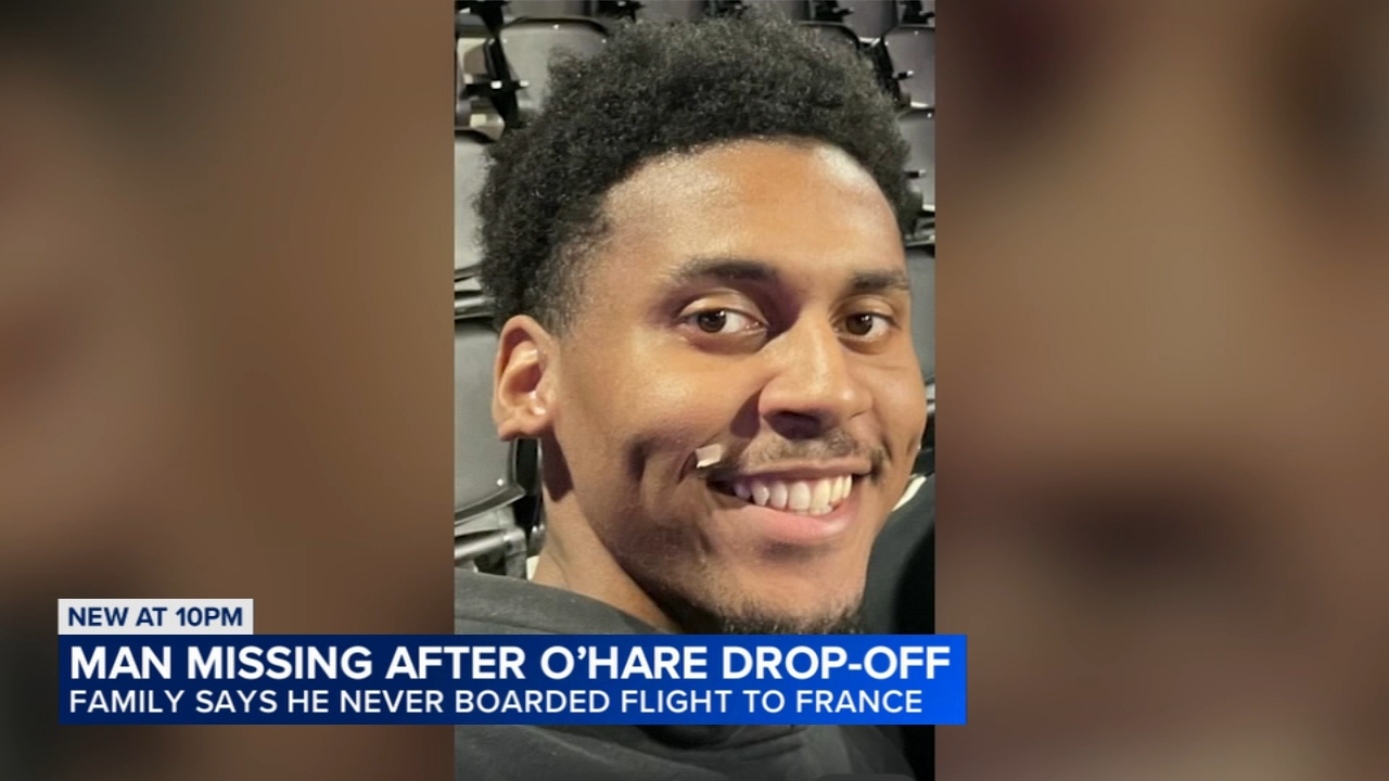 Man missing after being dropped off at O'Hare, did not board flight