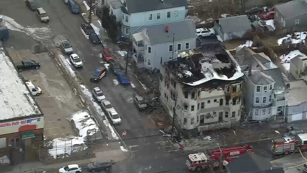 Paterson multi-family home destroyed in 3-alarm fire
