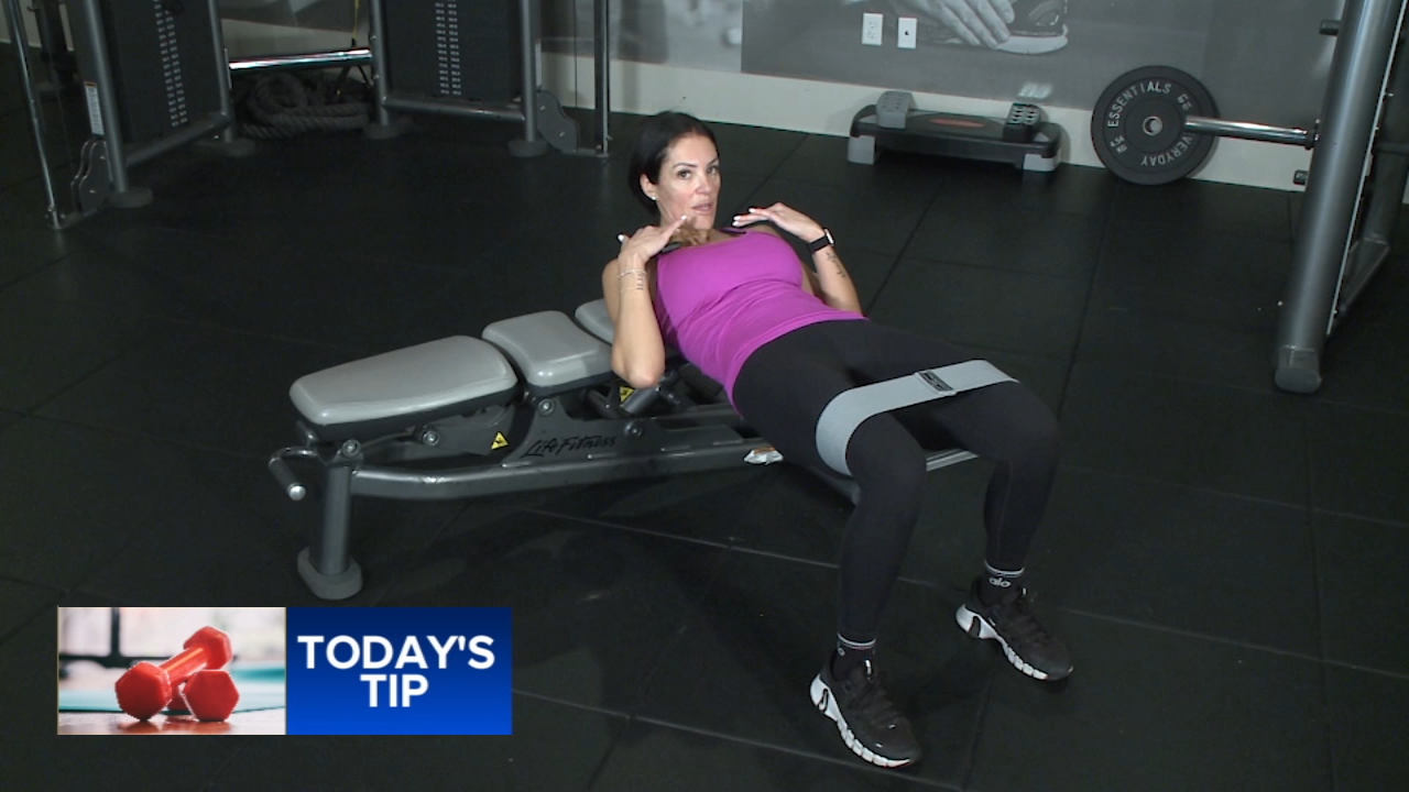 Fitness Tip: Hip thrust to work your glutes