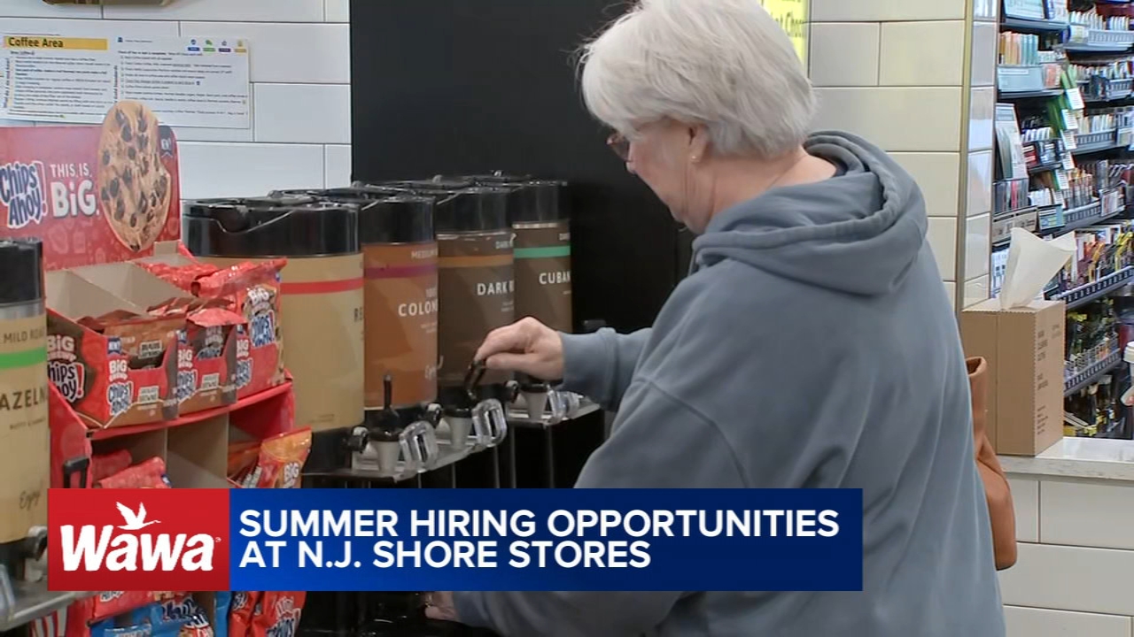 Wawa Hiring at New Jersey shore stores