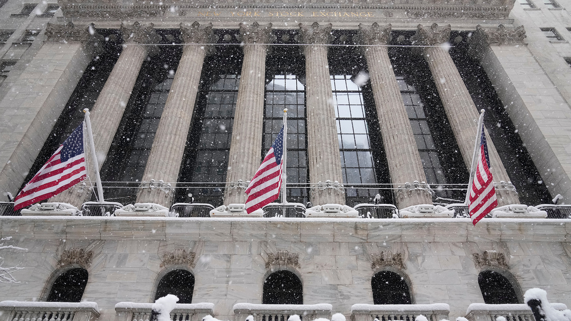 La sede de la Bolsa de Valores de Nueva York el 23 de febrero del 2026. (AP foto/Seth Wenig)