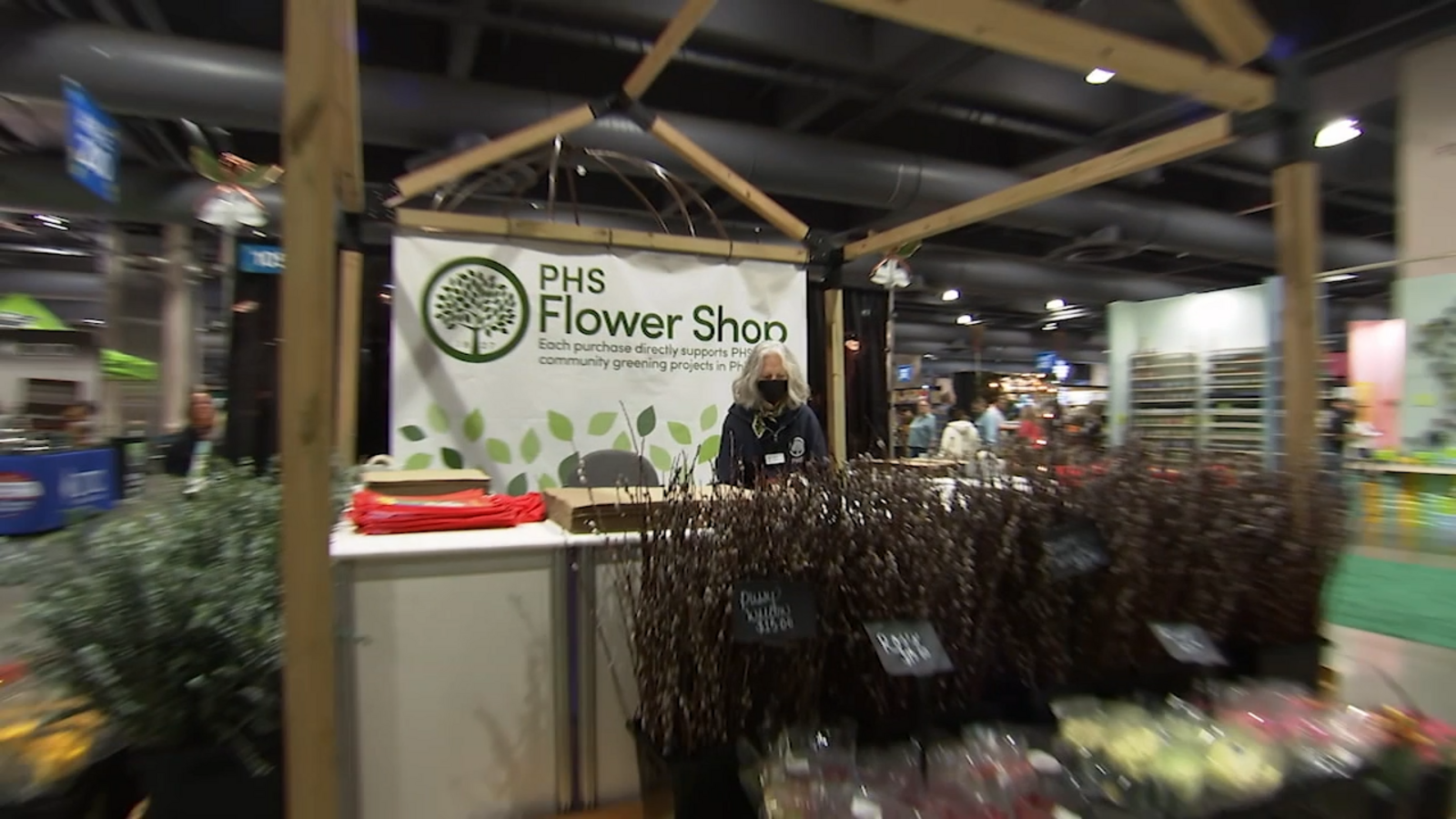 The Marketplace at the Philadelphia Flower Show