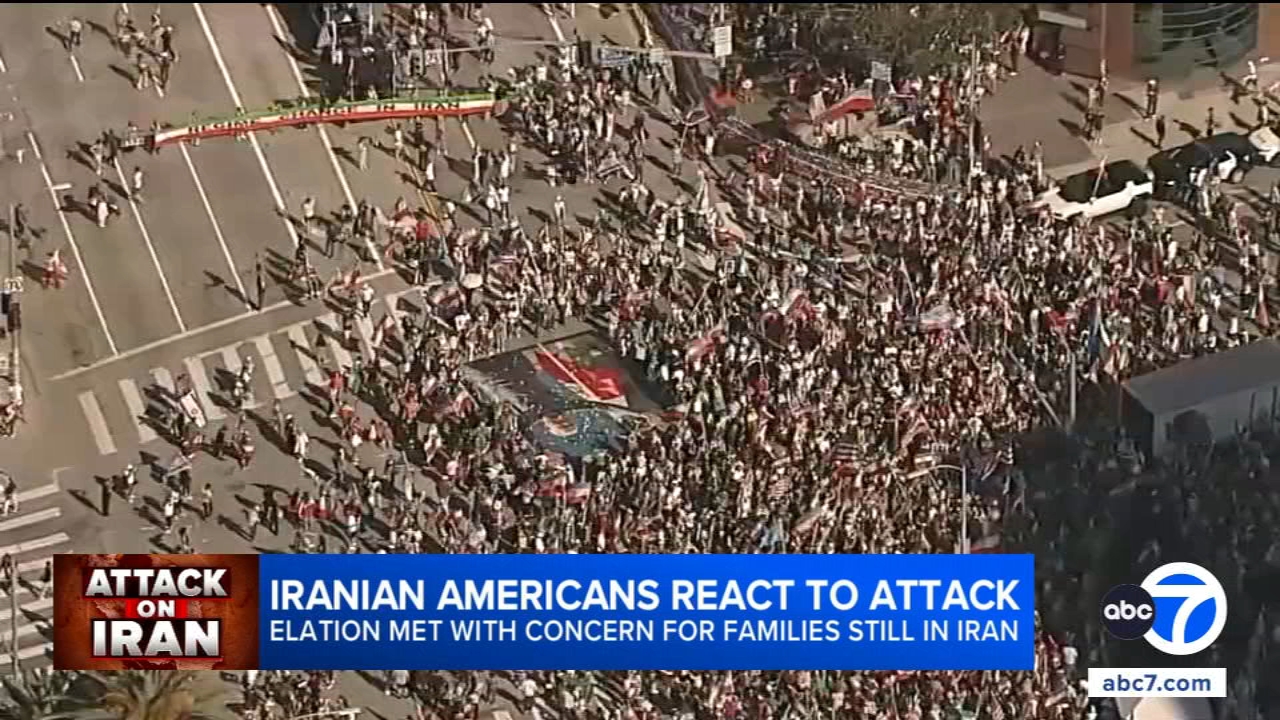 Iranian Americans in LA worry for family after attack on Iran