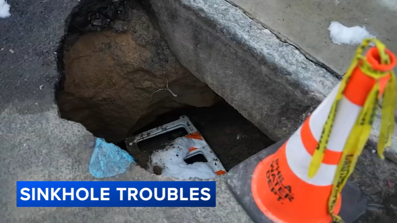 Repair work begins to fix sinkhole issues on Route 202 in King of