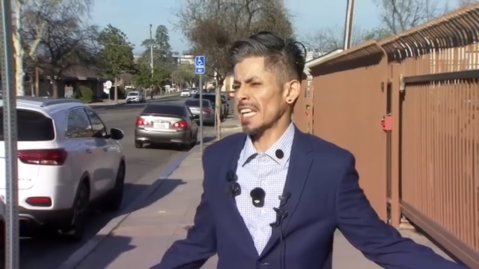 Fresno school reacts to registered sex-offender Rene Campos hosting press conference near campus