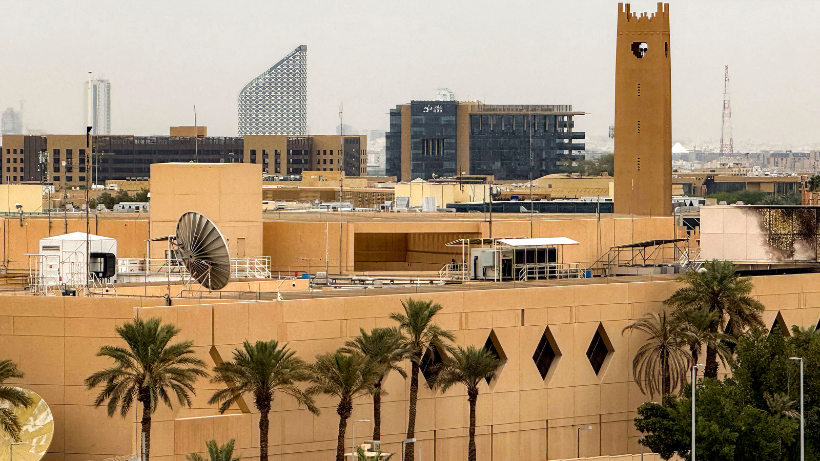 US Embassy in Riyadh closed on Tuesday after drone strikes - ABC7 New York