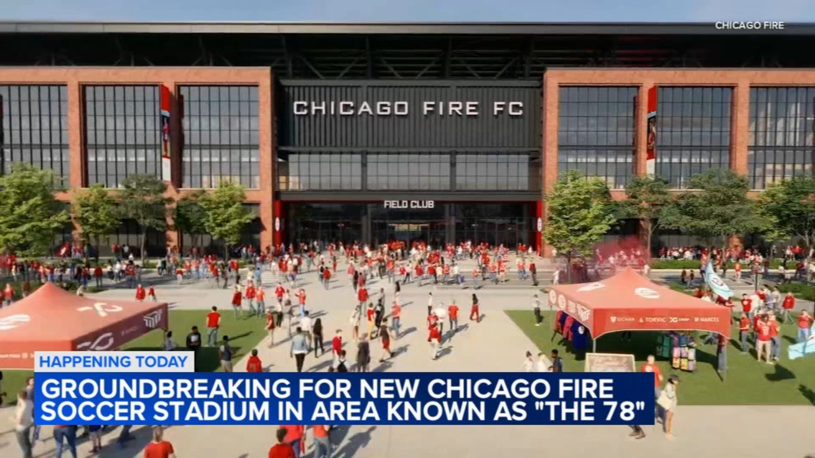 Chicago Fire to break ground on stadium at The 78 site in South Loop
