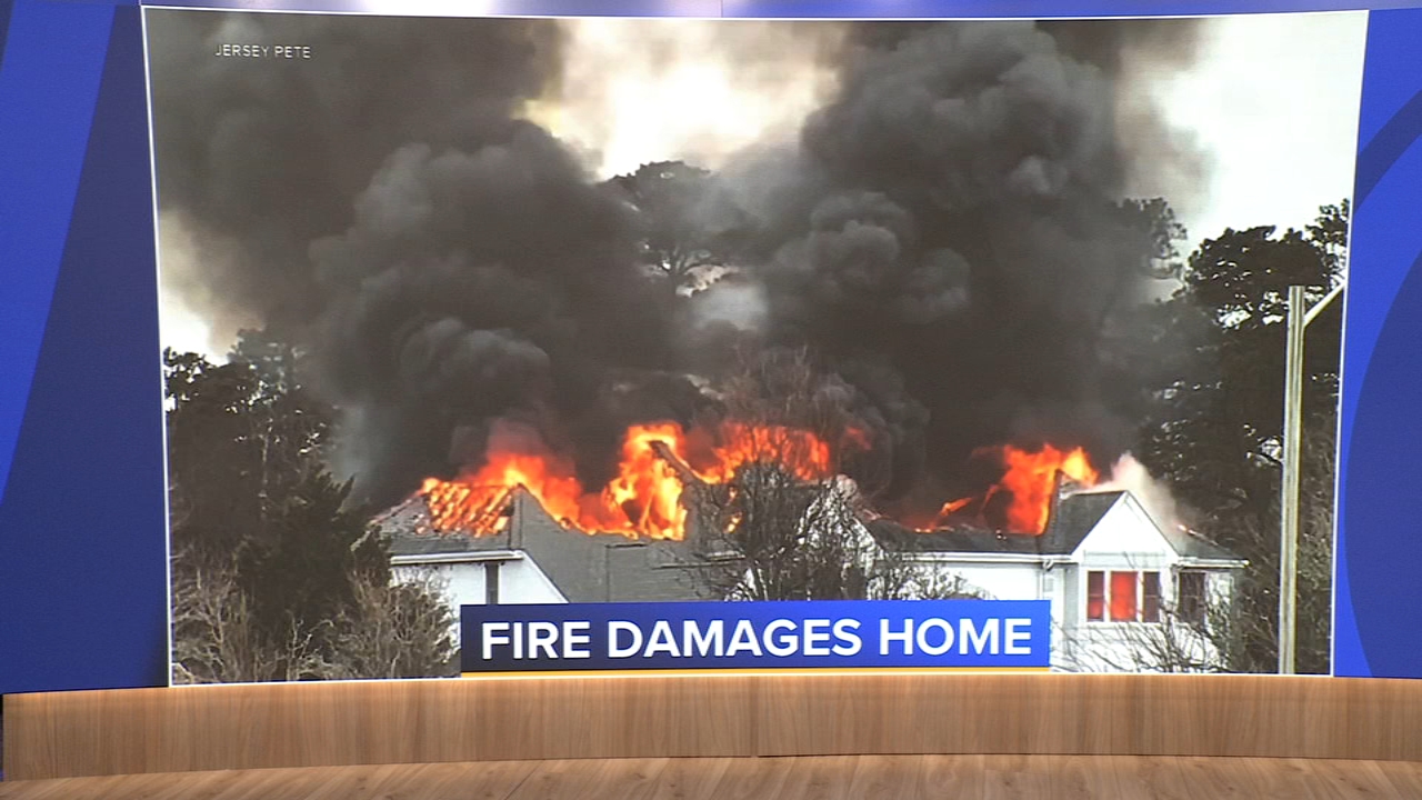 Fire rips through home in Egg Harbor Township, Atlantic County