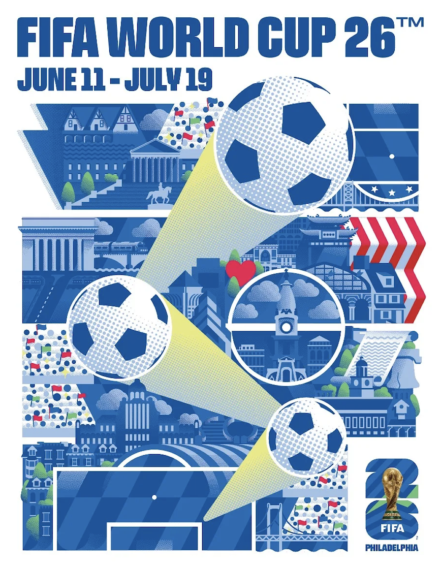 Celebration marks 100 days until FIFA World Cup in Philadelphia