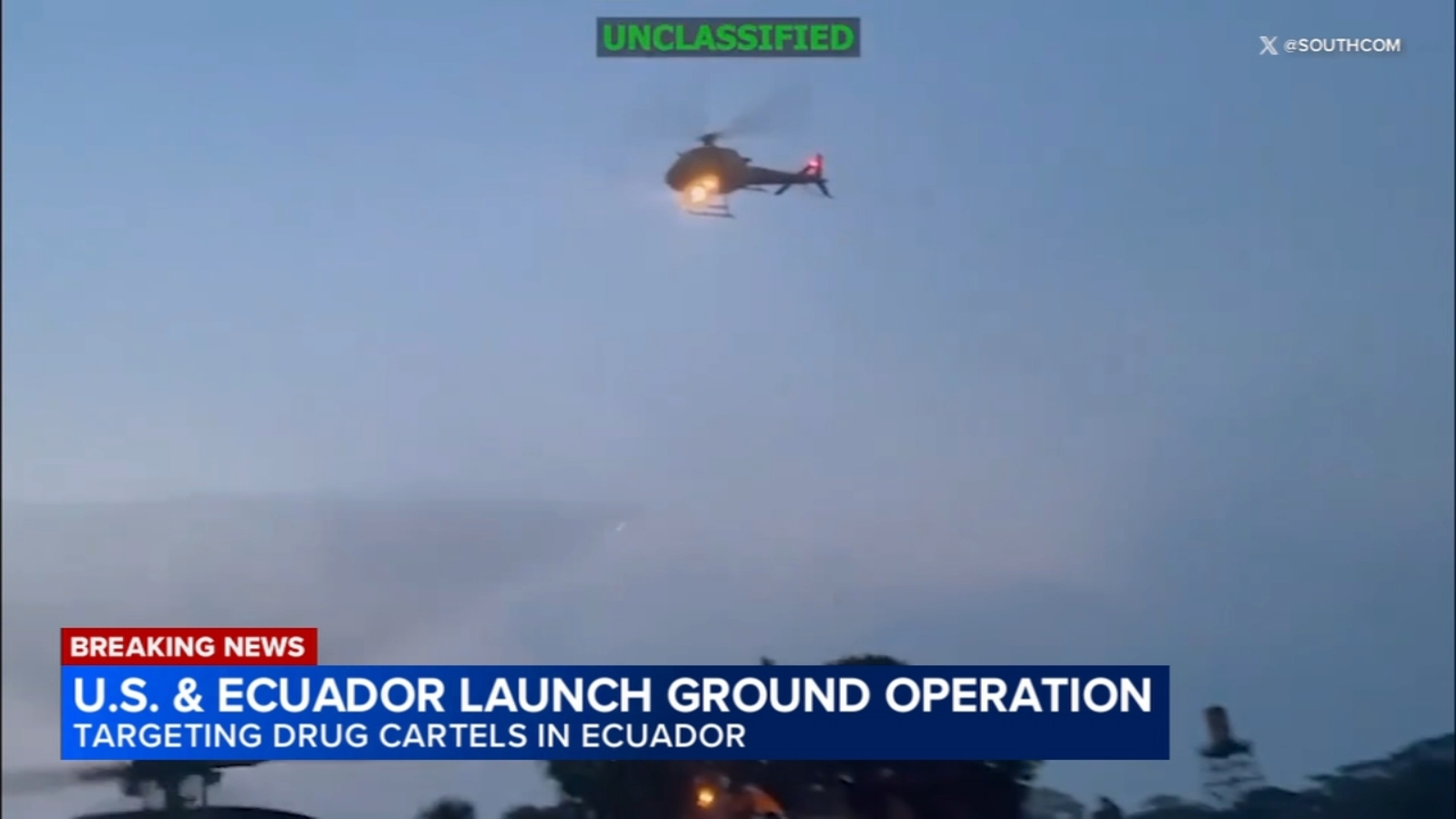 US carries out 1st land op against cartels in Ecuador: SOUTHCOM