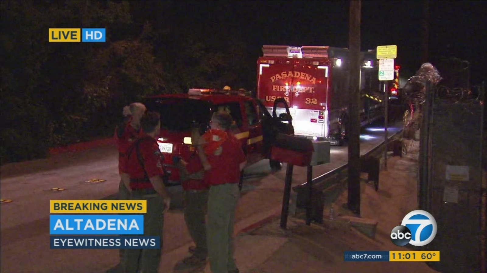 Hiker rescued in Eaton Canyon after ordeal stuck in tree - ABC7 Los Angeles