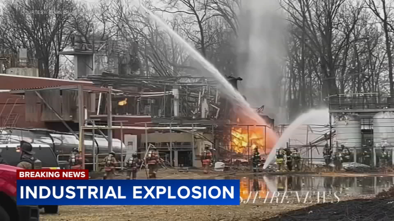 Massive Logan Twp. explosion felt across Philadelphia region; 4 critically injured