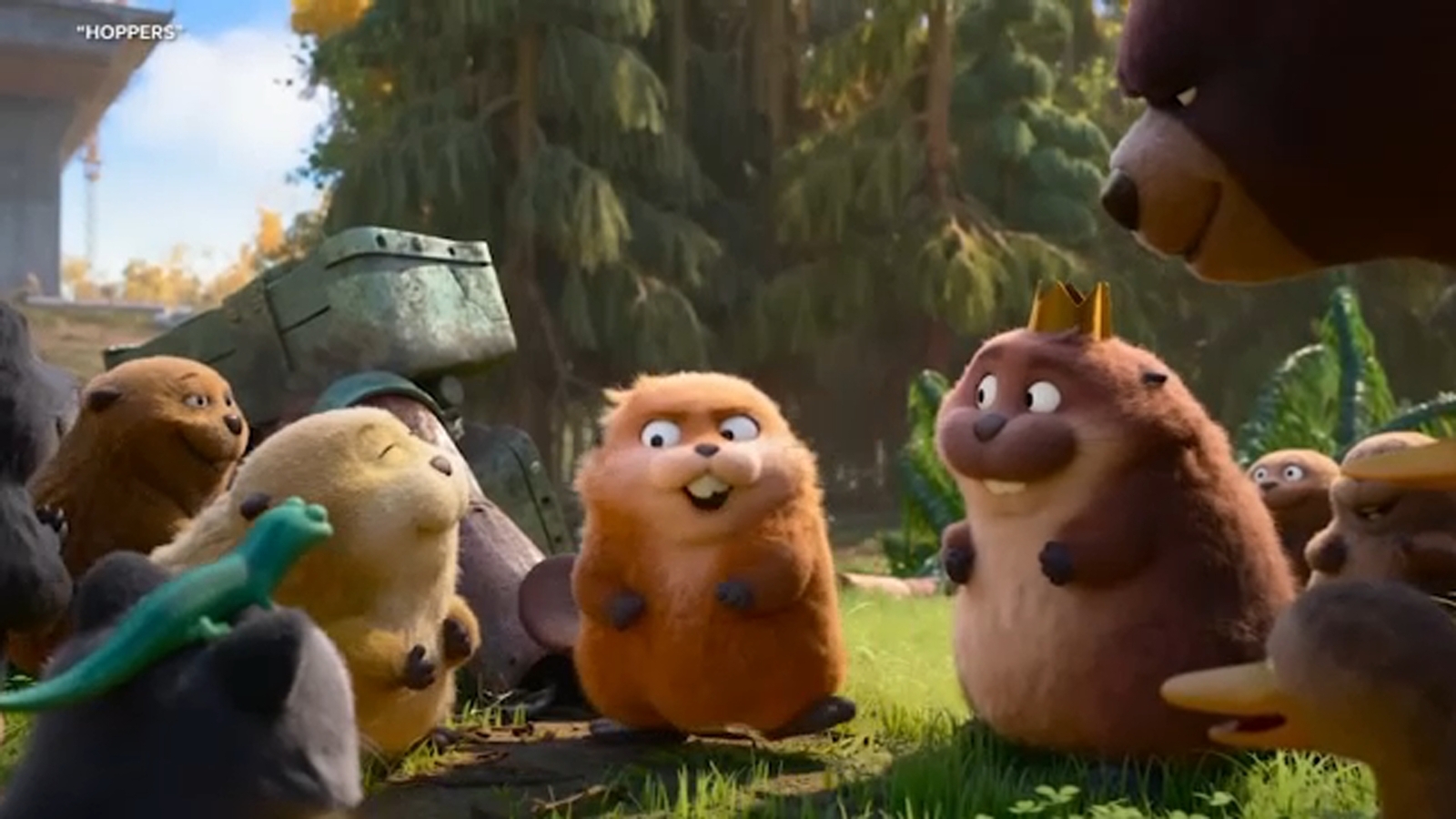 'Hoppers,' Disney-Pixar's latest animated adventure, features beavers as animal superheroes