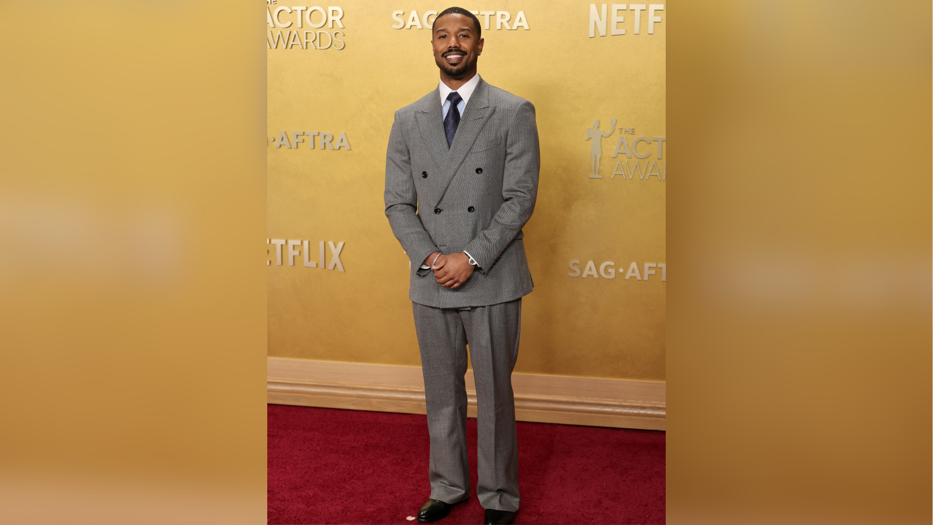 Michael B. Jordan attends the 32nd Annual Actor Awards at Shrine Auditorium and Expo Hall on March 01, 2026 in Los Angeles, California. 
