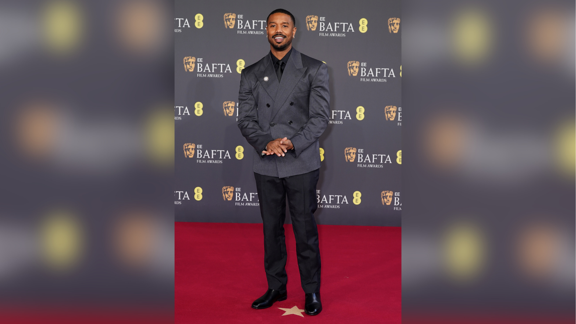 Michael B. Jordan attends the EE BAFTA Film Awards 2026 at The Royal Festival Hall on February 22, 2026 in London, England.