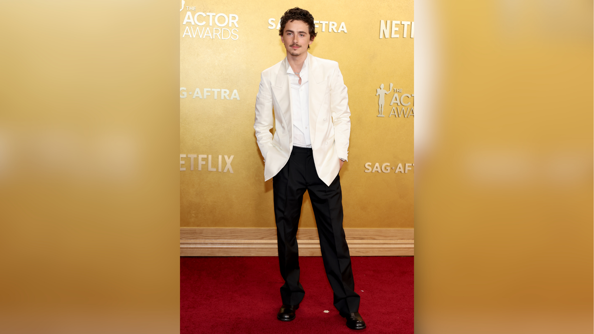 Timothée Chalamet attends the 32nd Annual Actor Awards at Shrine Auditorium and Expo Hall on March 01, 2026 in Los Angeles, California. 