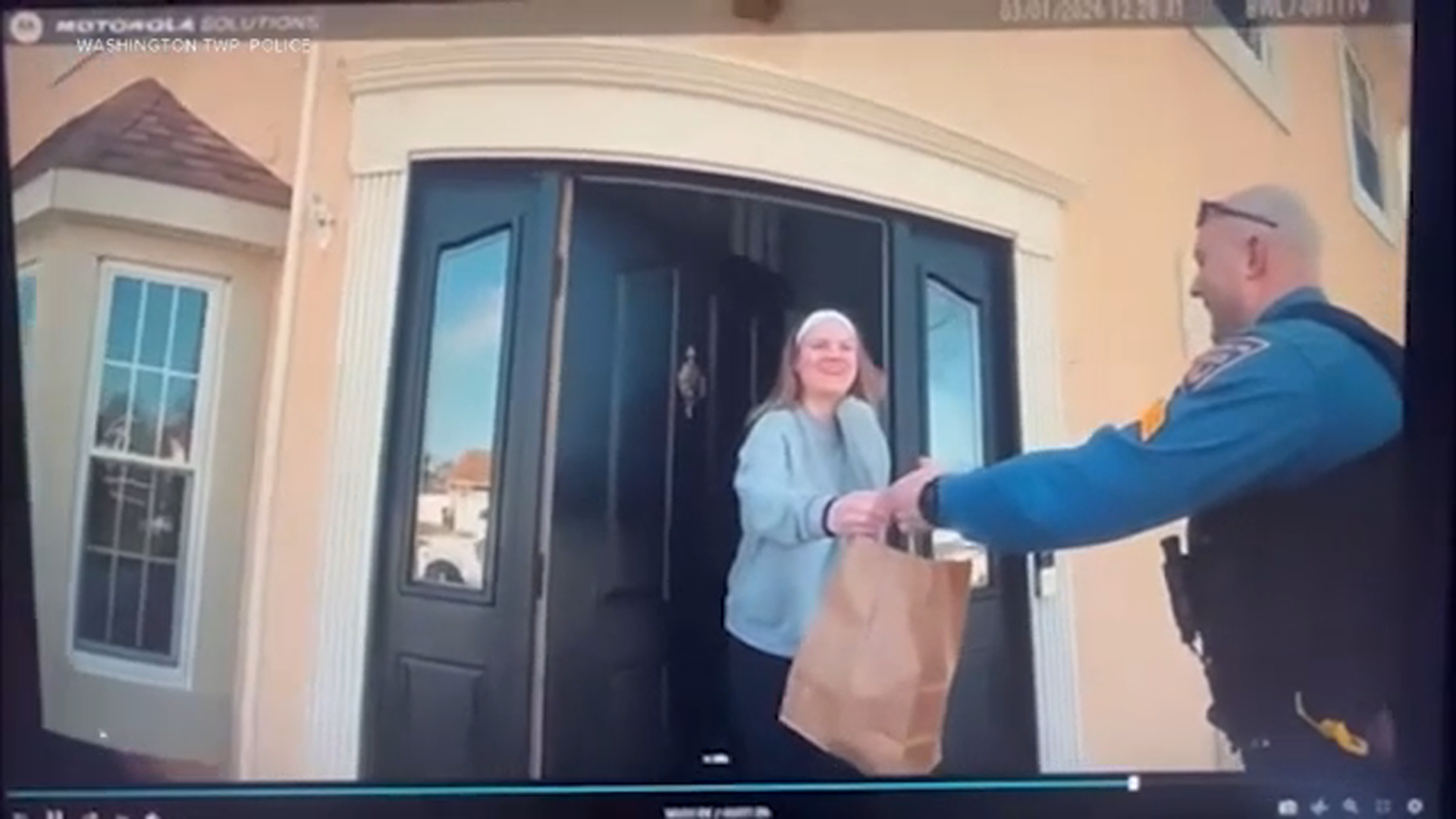 Police finish DoorDash delivery after arresting driver in New Jersey