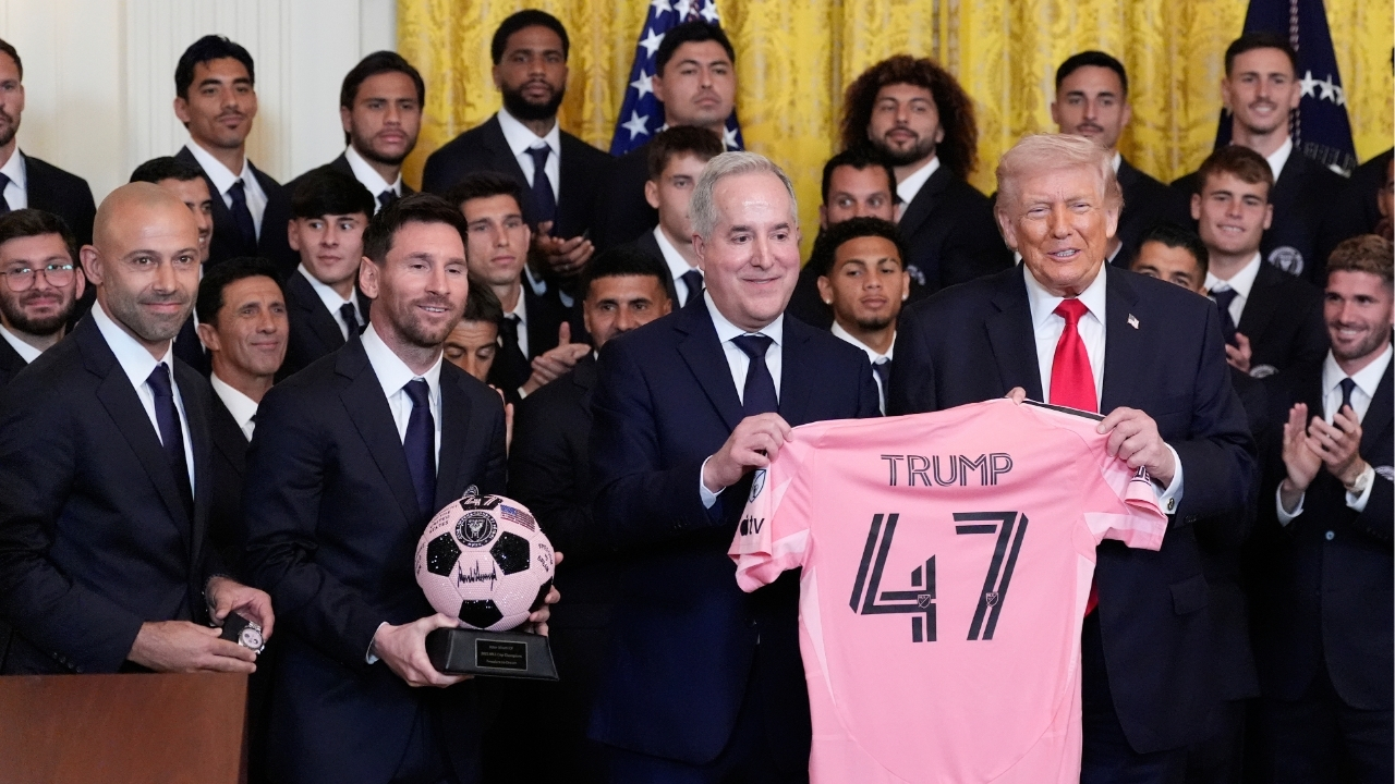 Trump homenajea a Messi e Inter Miami en la Casa Blanca por título de la MLS - ABC7 Los Angeles