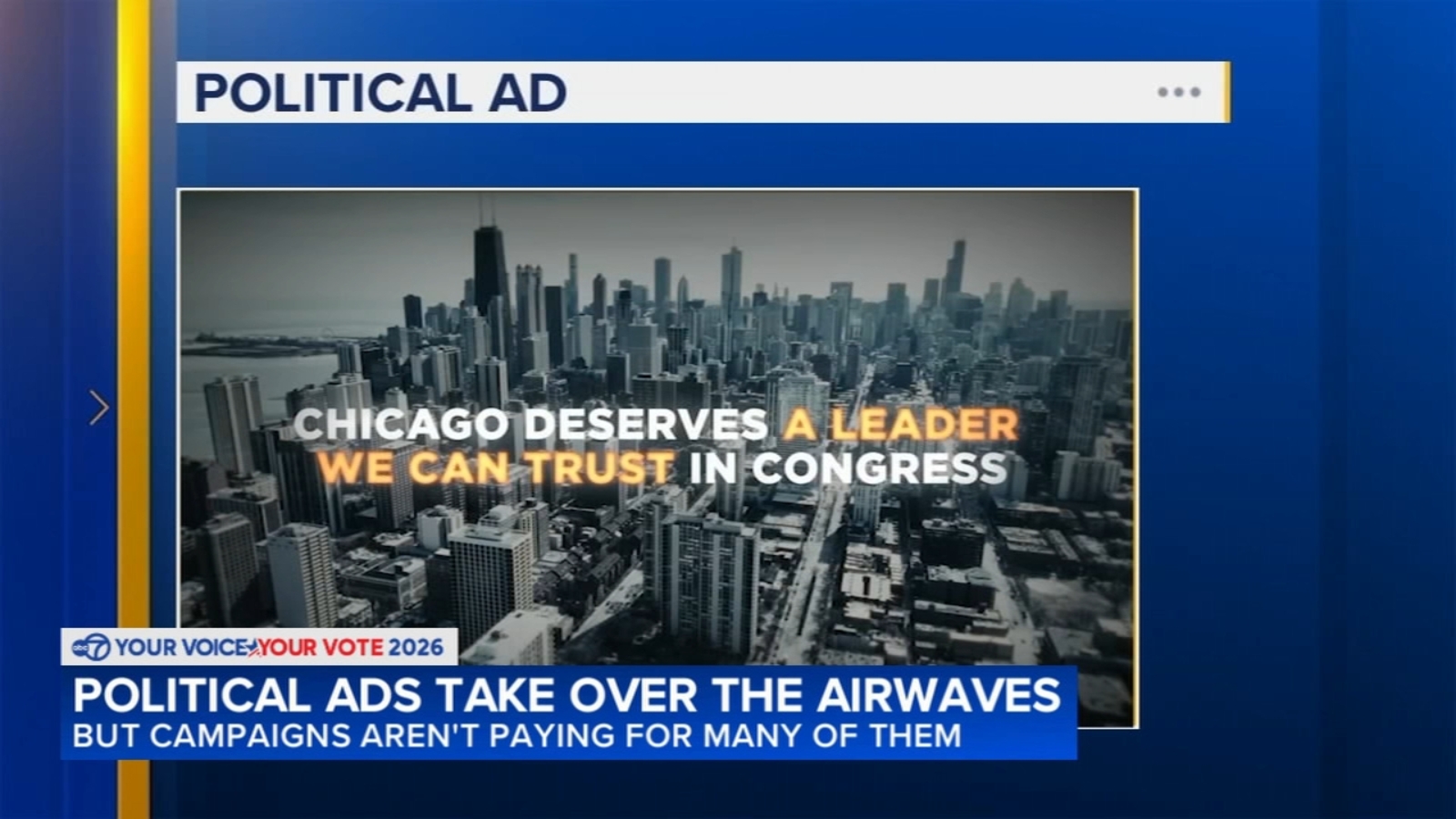 Super PACs funding many political ads ahead of Illinois primary election
