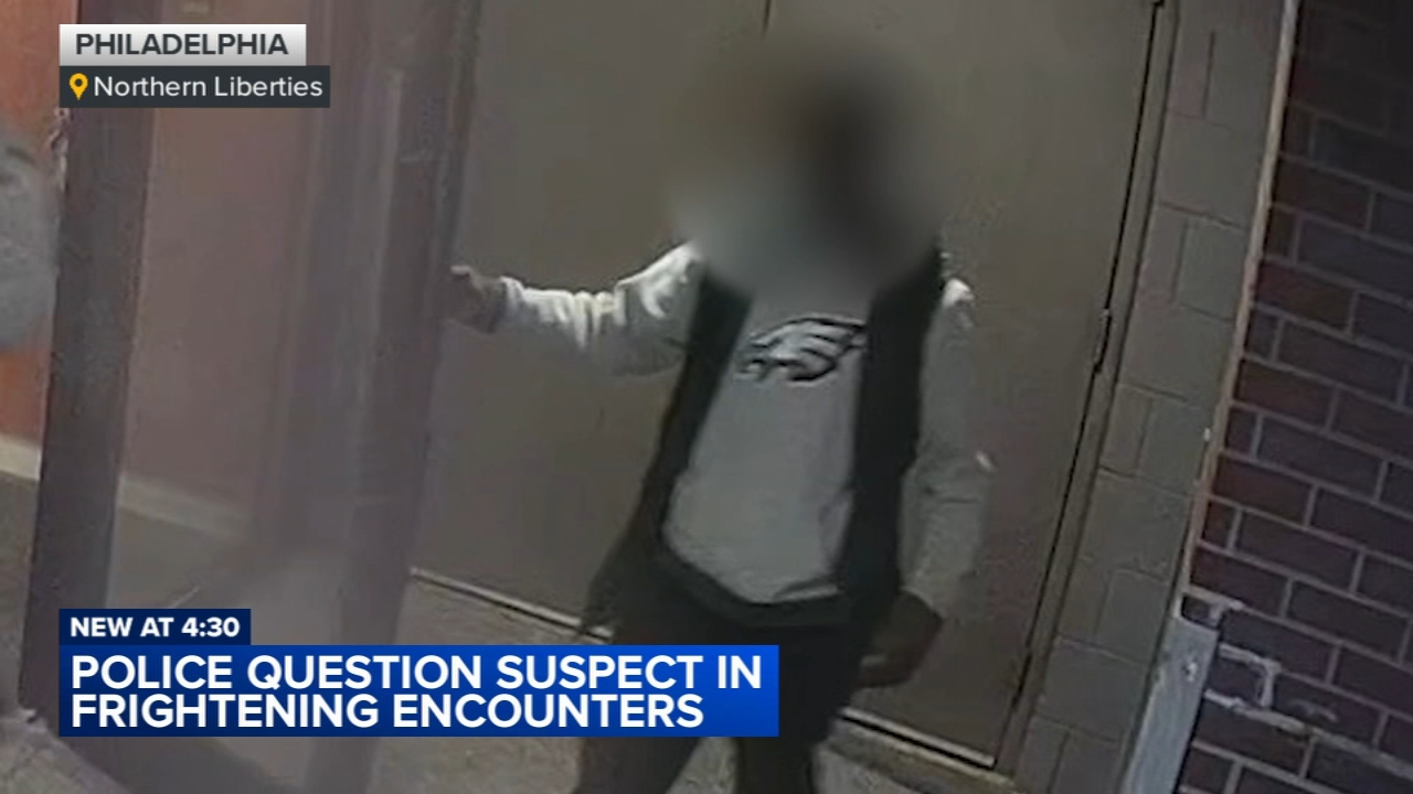 Man being questioned after women report being followed in Northern Liberties