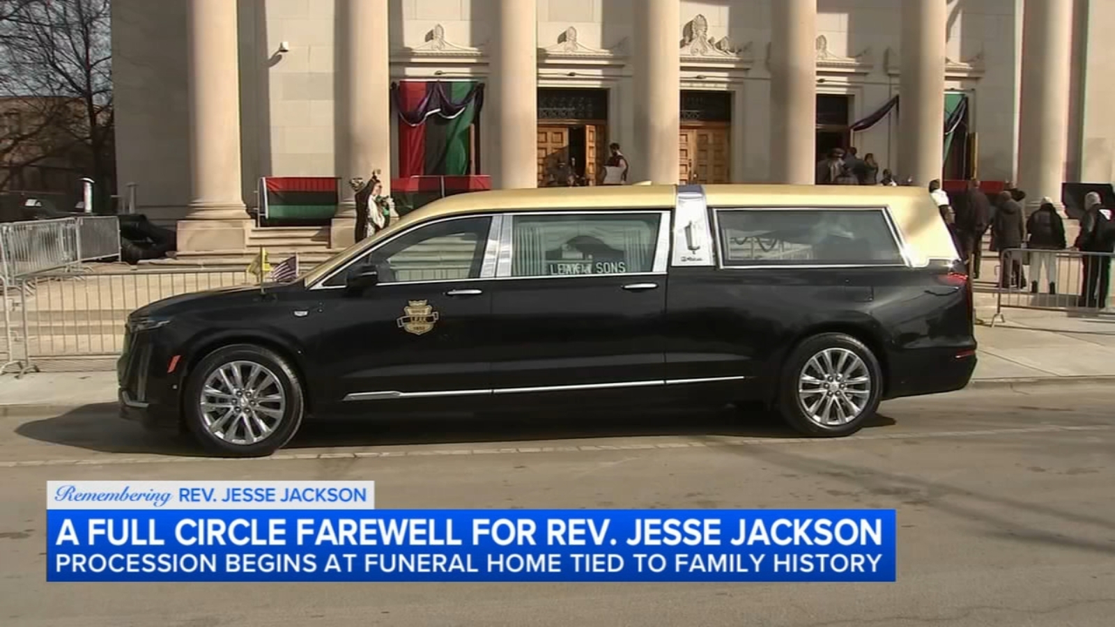 Procession for Rev. Jackson to go from funeral home to House of Hope