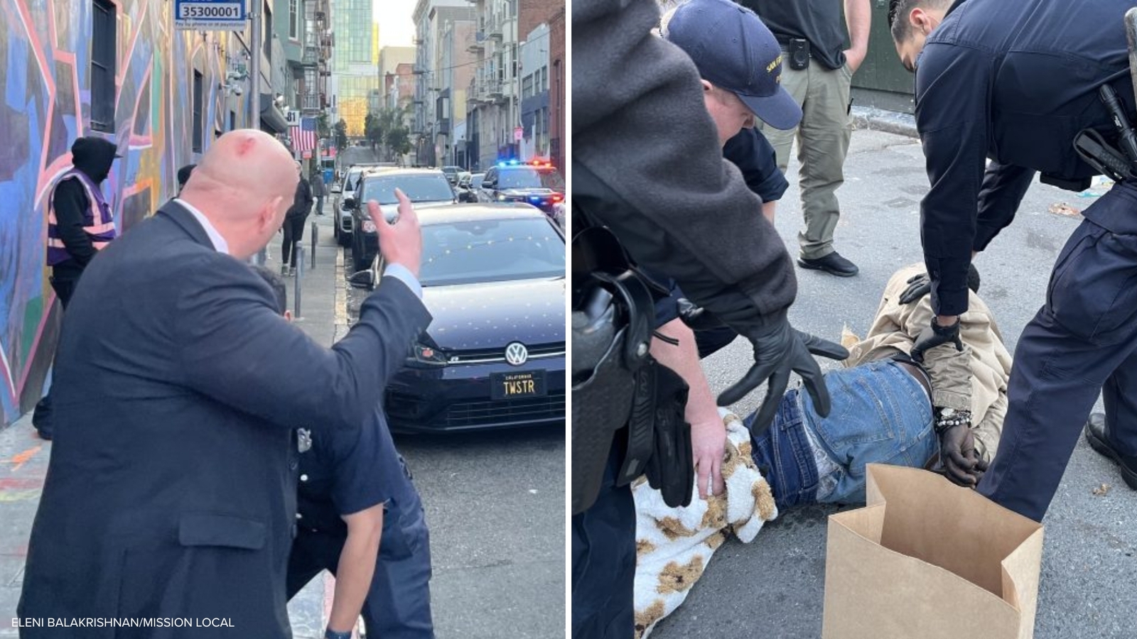 2 men arrested after allegedly attacking San Fran Mayor's bodyguards...