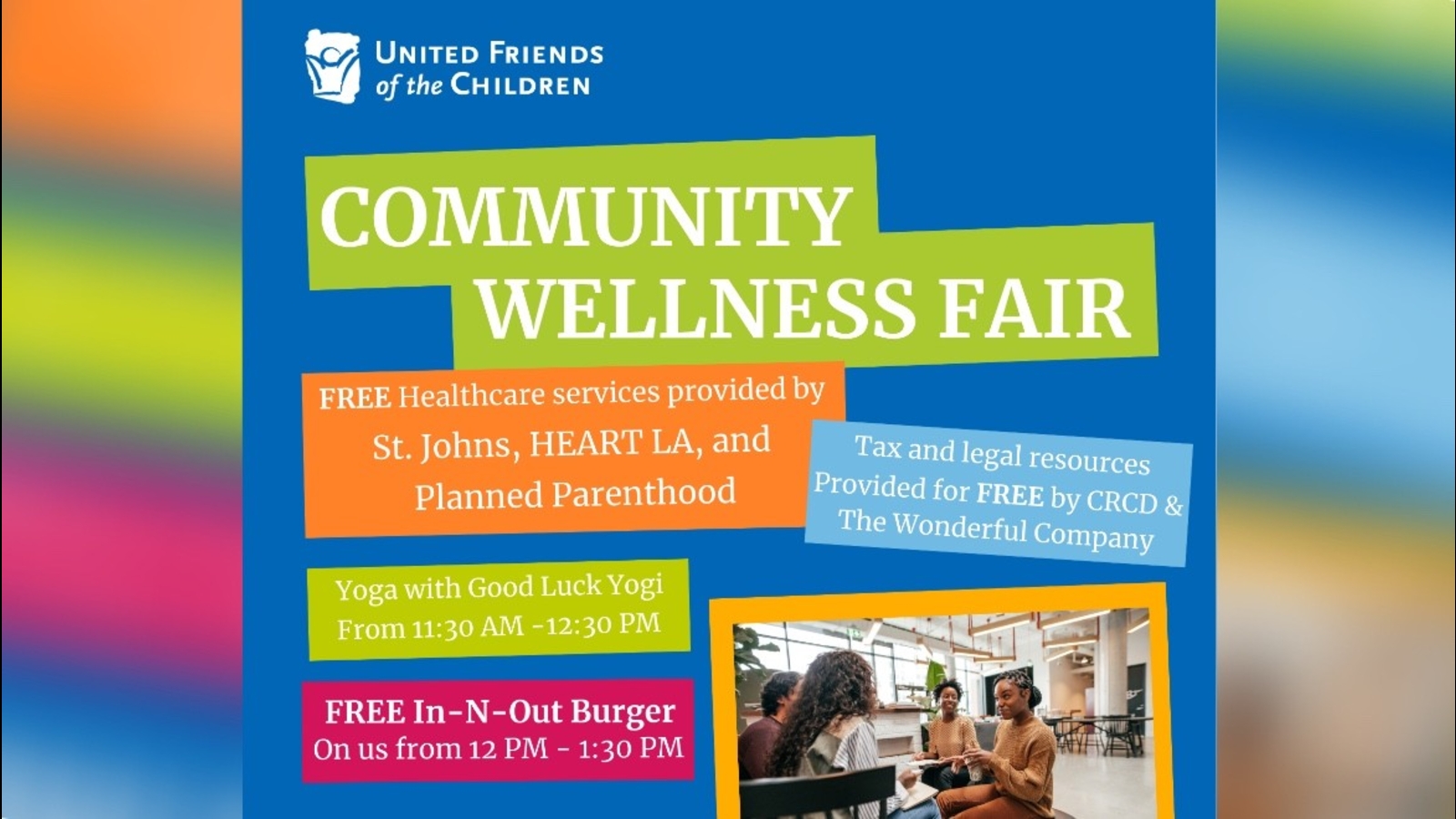 United Friends of the Children to host free community wellness fair in Whittier