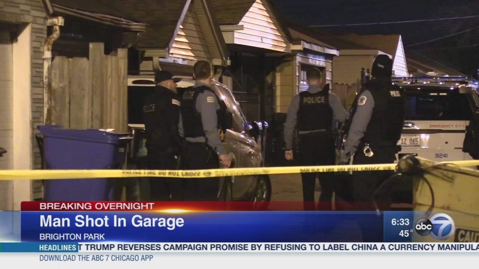 Man critically wounded in Brighton Park shooting - ABC7 Chicago