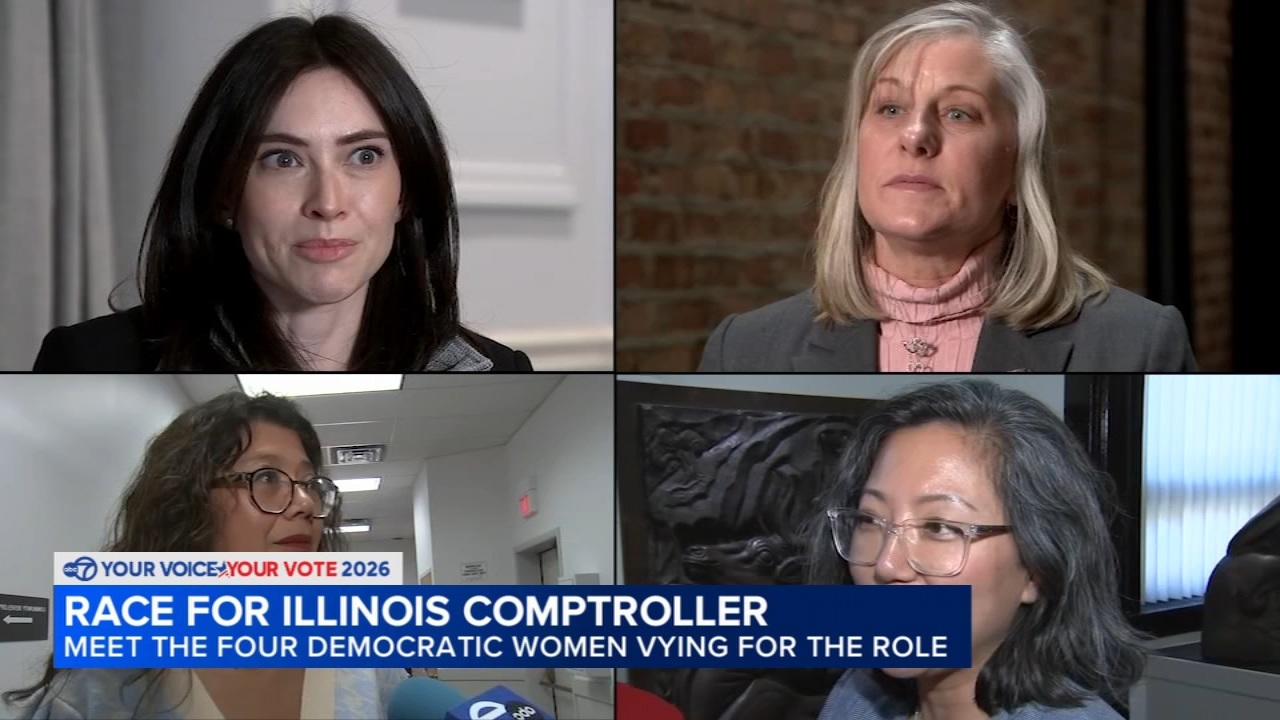 Democratic IL comptroller candidates appeal to voters ahead of primary